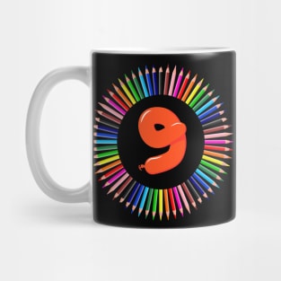 Number 9 Mug